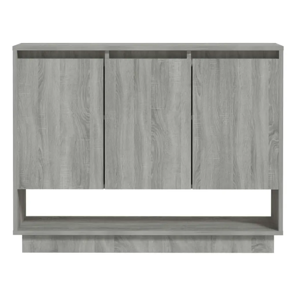 Sideboard Grey Sonoma 97x31x75 cm Engineered Wood 812988