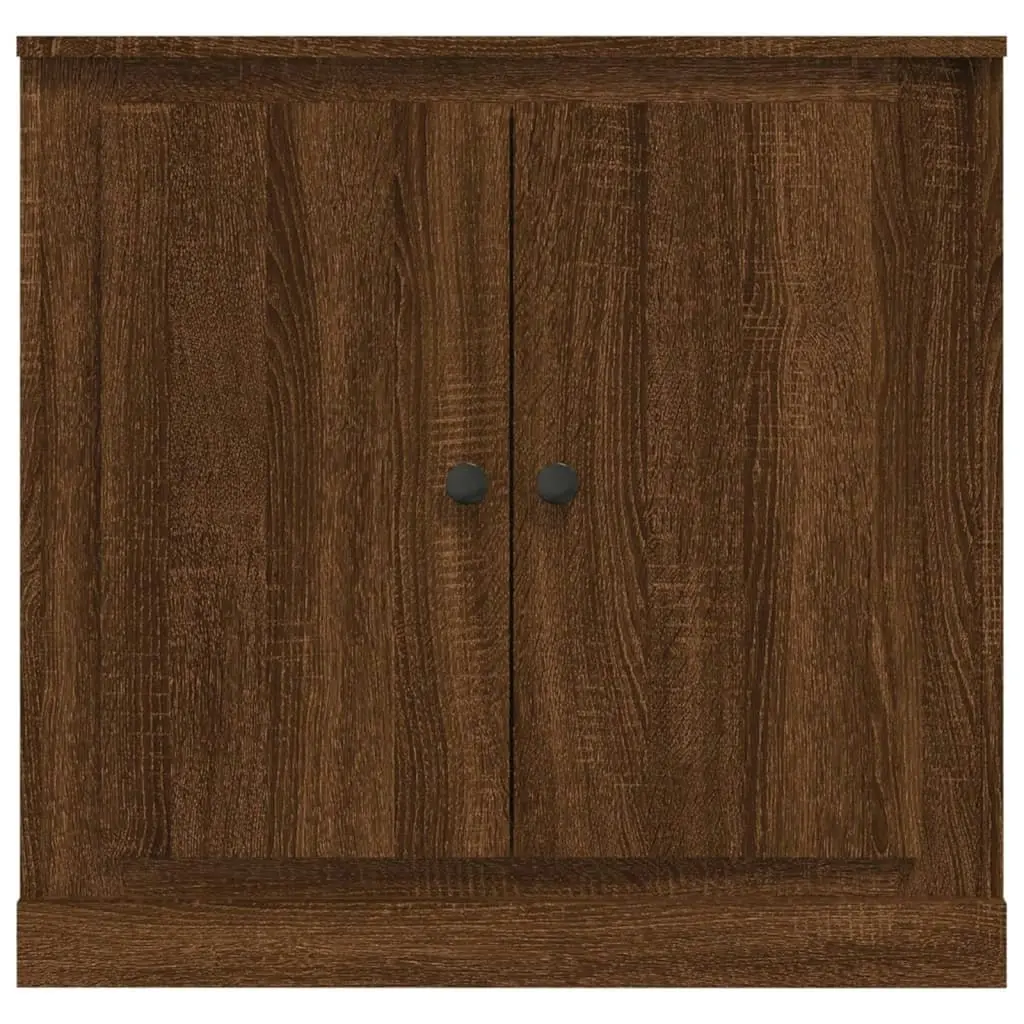 Sideboard Brown Oak 70x35.5x67.5 cm Engineered Wood 816191