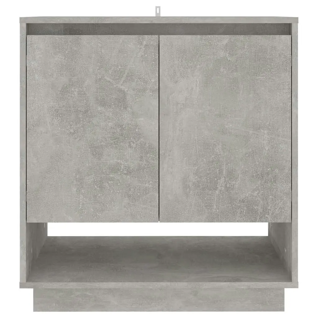 Sideboard Concrete Grey 70x41x75 cm Engineered Wood 809543