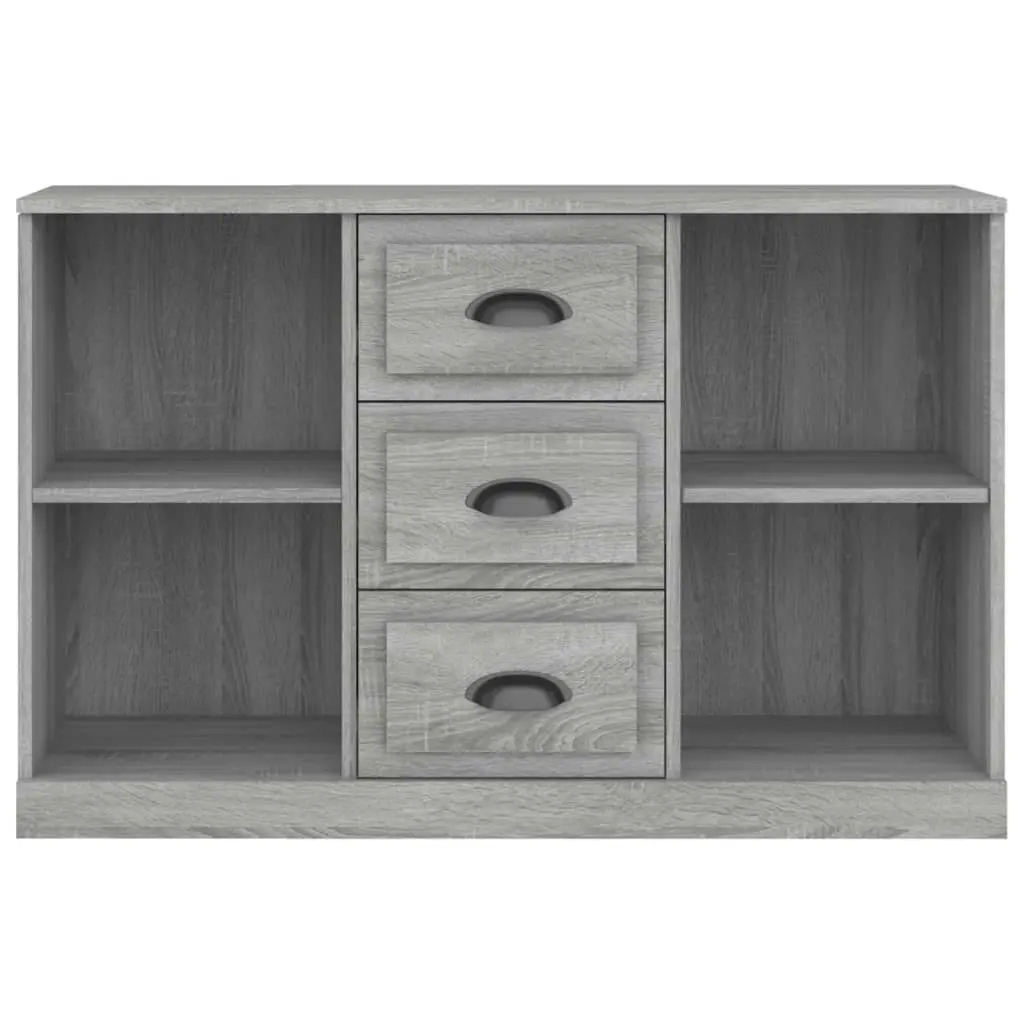 Sideboard Grey Sonoma 104.5x35.5x67.5 cm Engineered Wood 816238