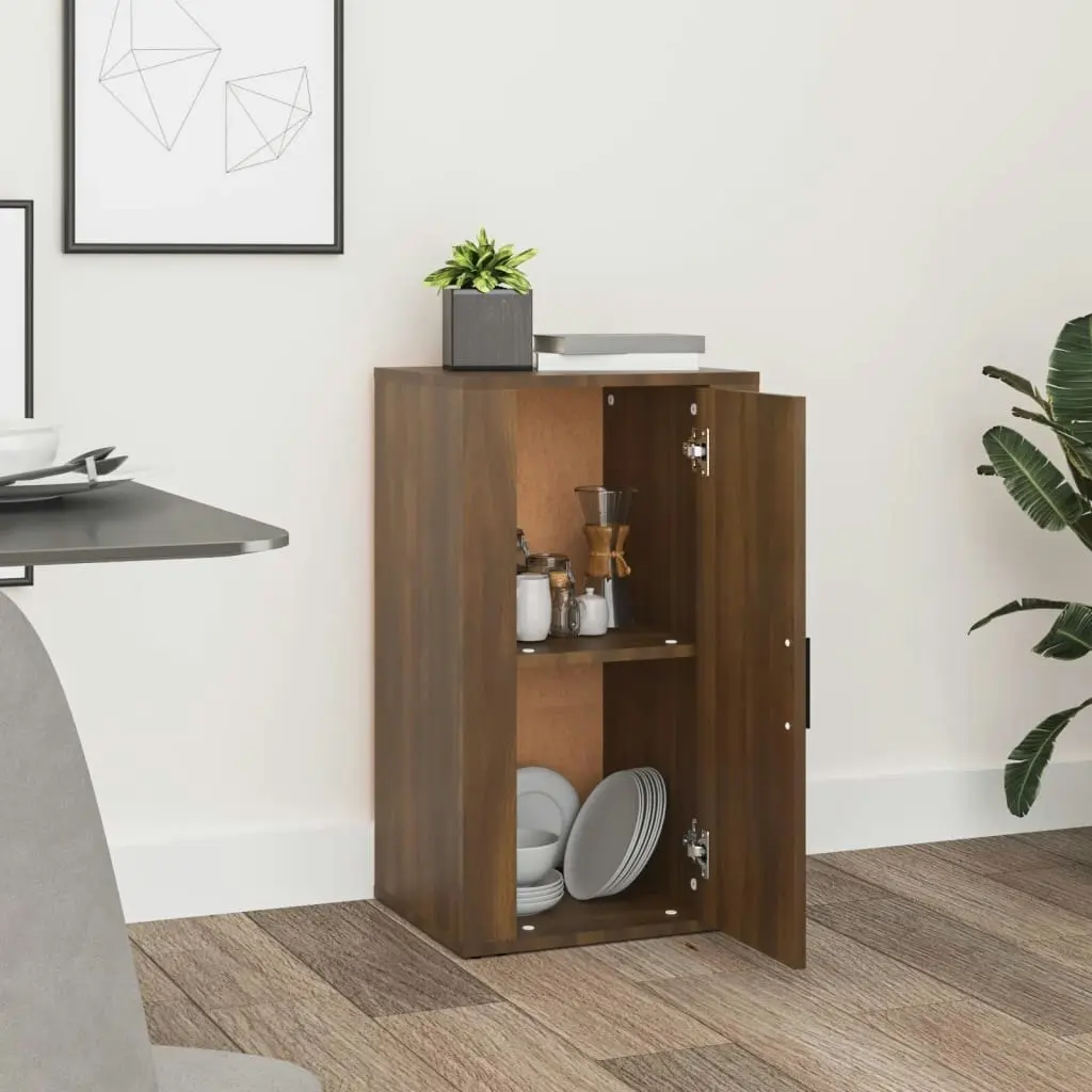 Sideboard Brown Oak 40x33x70 cm Engineered Wood 819419