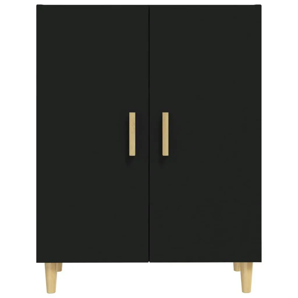 Sideboard Black 70x34x90 cm Engineered Wood 812097