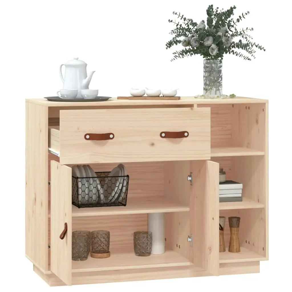 Sideboard 98.5x40x75 cm Solid Wood Pine 820137