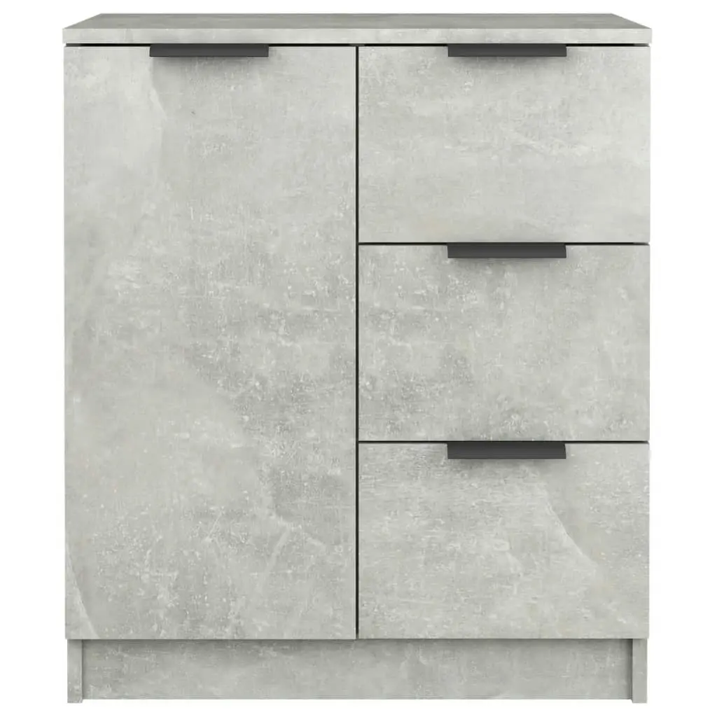 Sideboard Concrete Grey 60x30x70 cm Engineered Wood 811083