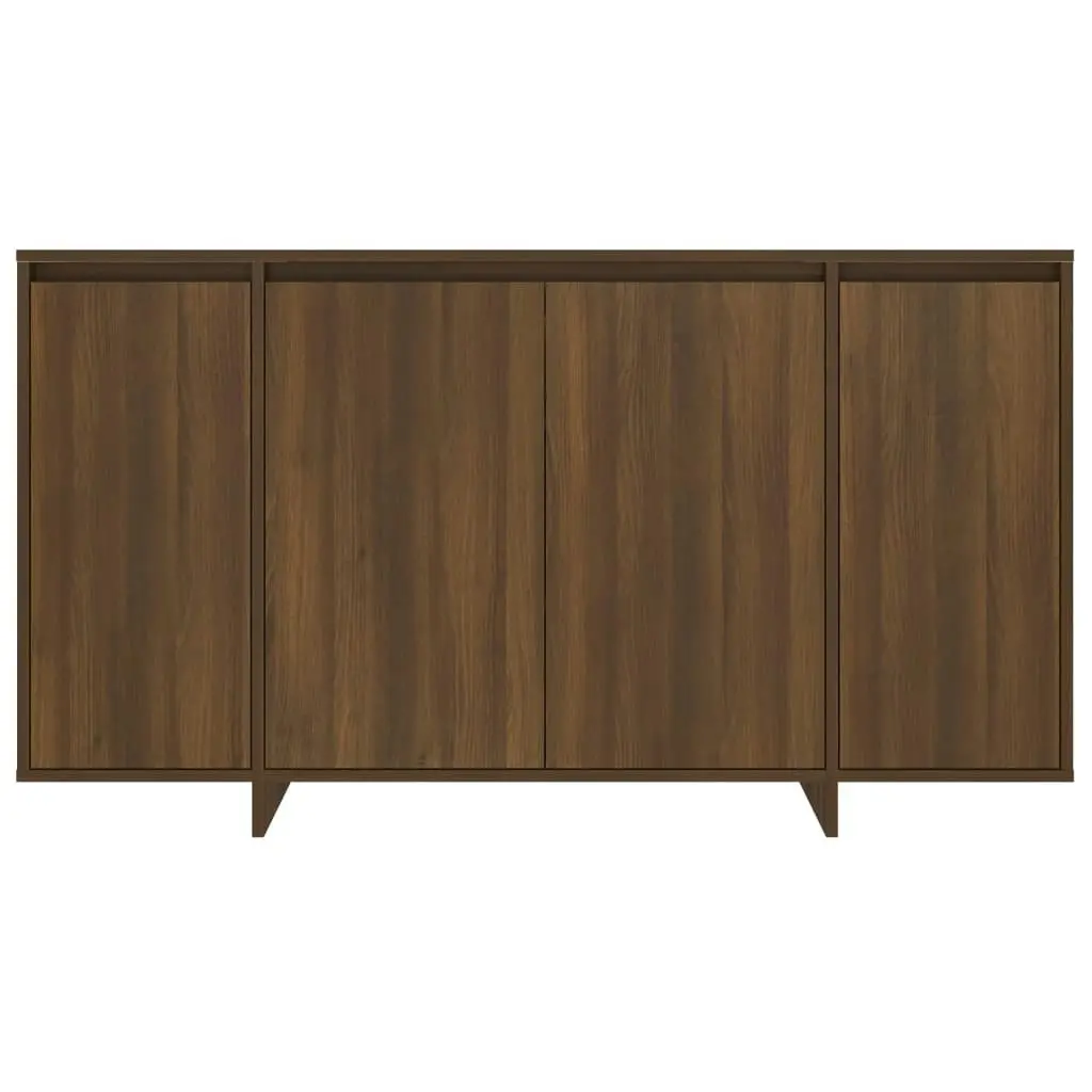 Sideboard Brown Oak 135x41x75 cm Engineered Wood 813058