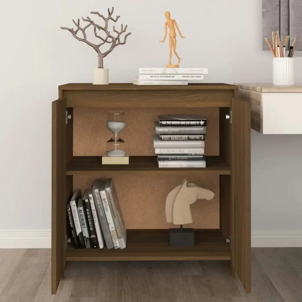 Sideboard Brown Oak 70x41x75 cm Engineered Wood 813004