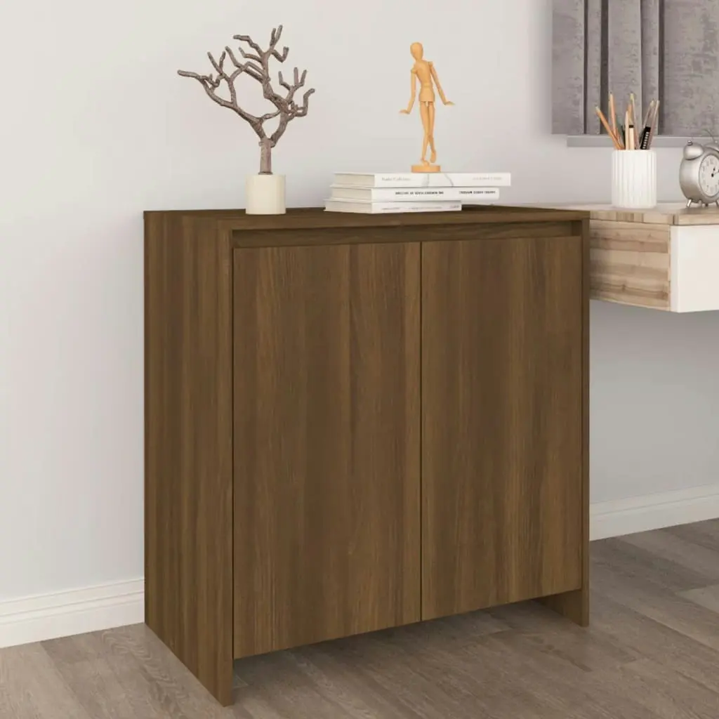 Sideboard Brown Oak 70x41x75 cm Engineered Wood 813004