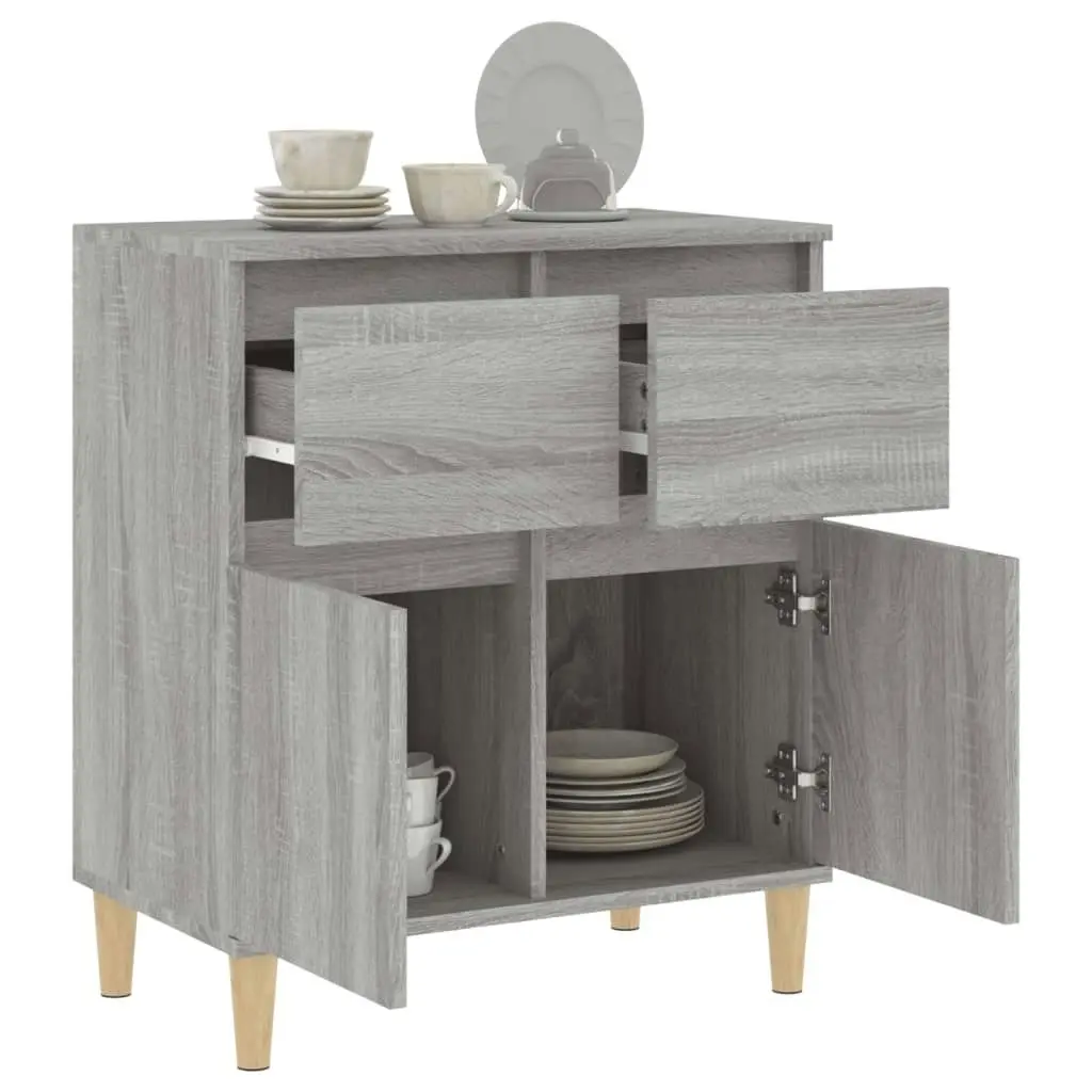 Sideboard Grey Sonoma 60x35x70 cm Engineered Wood 819682