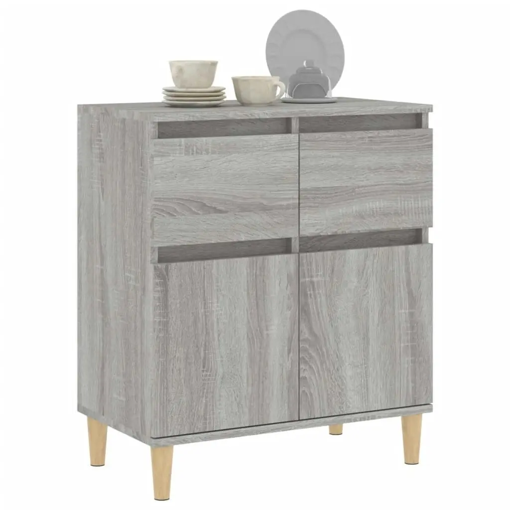 Sideboard Grey Sonoma 60x35x70 cm Engineered Wood 819682