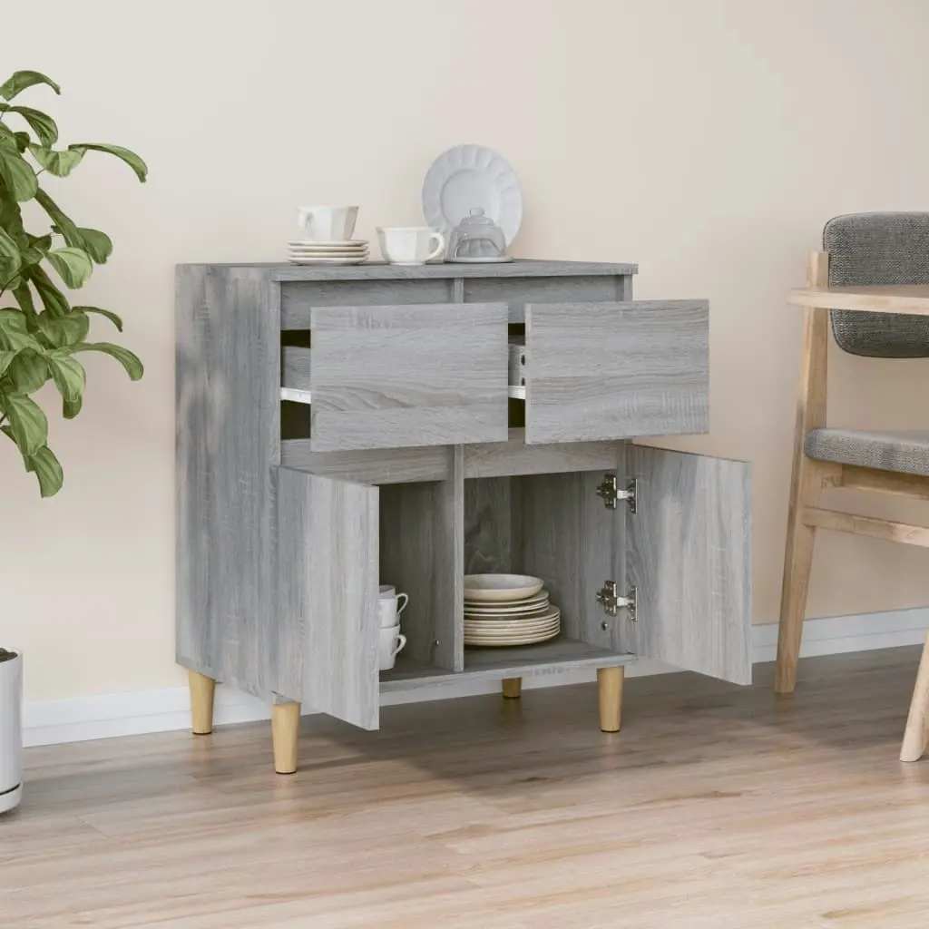 Sideboard Grey Sonoma 60x35x70 cm Engineered Wood 819682