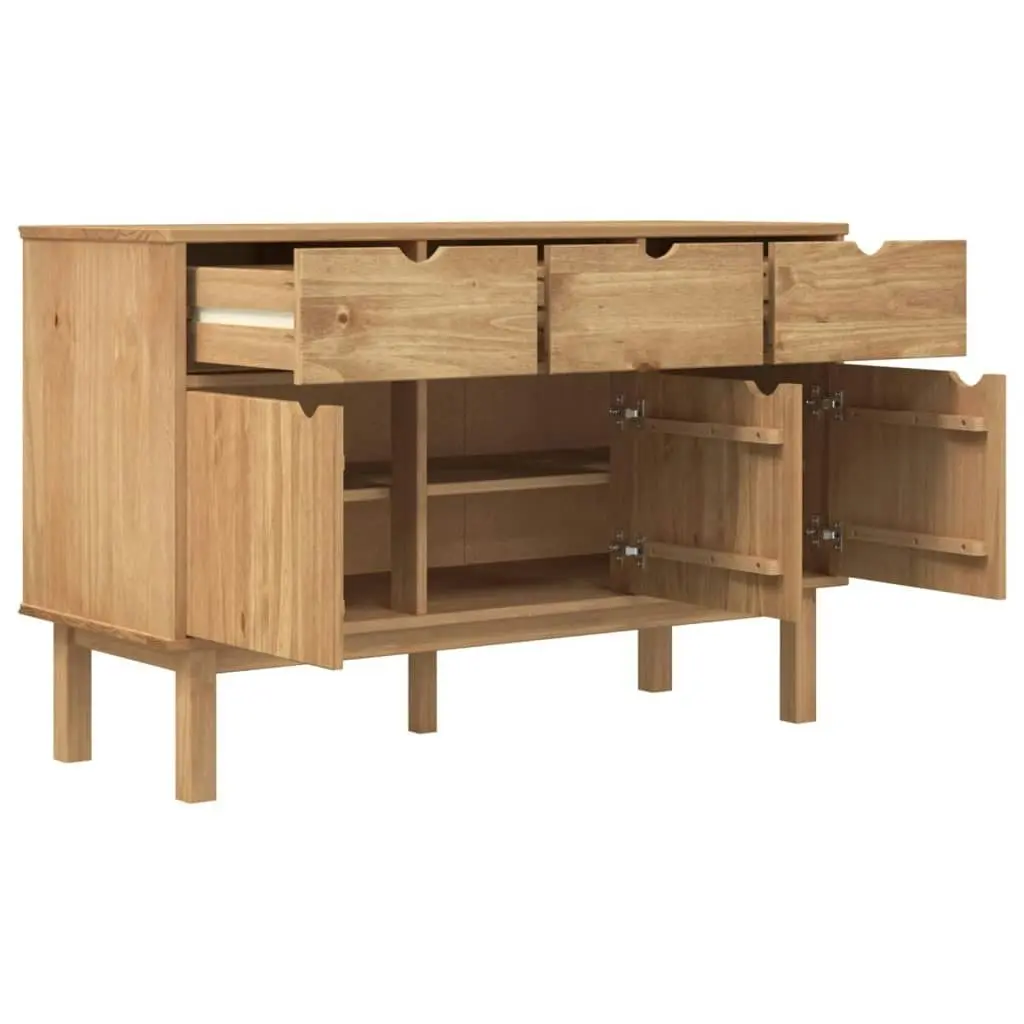 Sideboard OTTA 114x43x73.5 cm Solid Wood Pine 351297