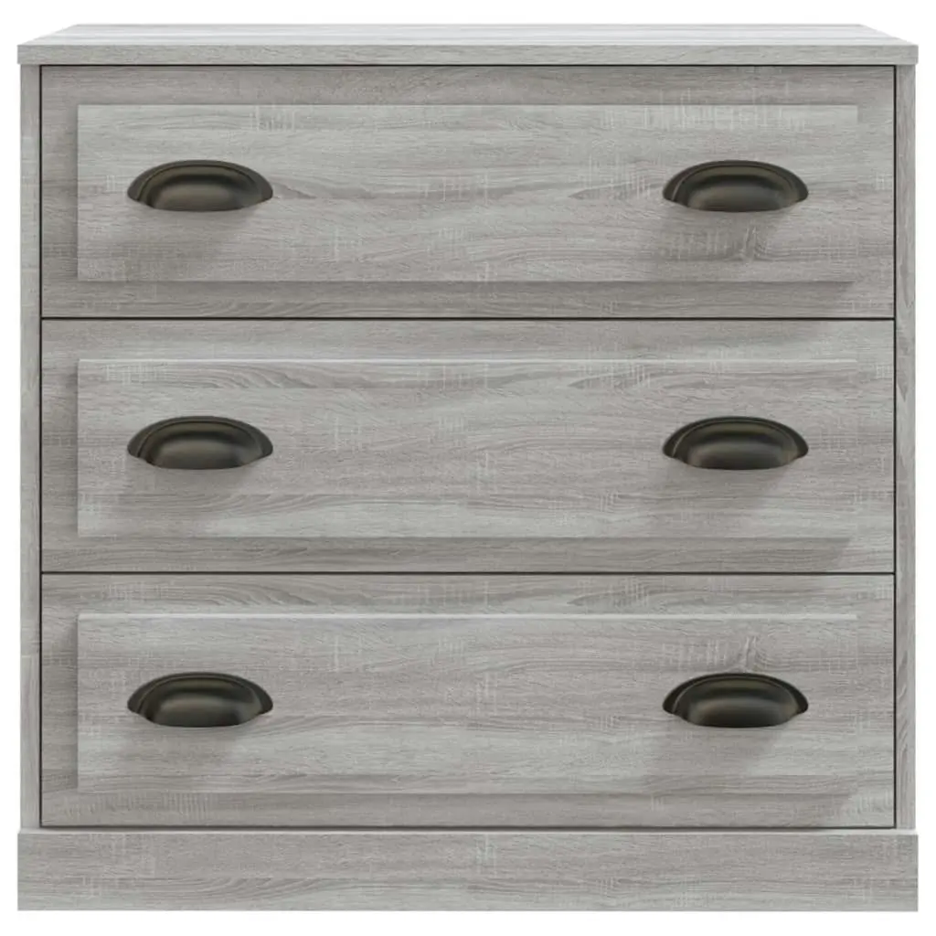 Sideboard Grey Sonoma 70x35.5x67.5 cm Engineered Wood 816230