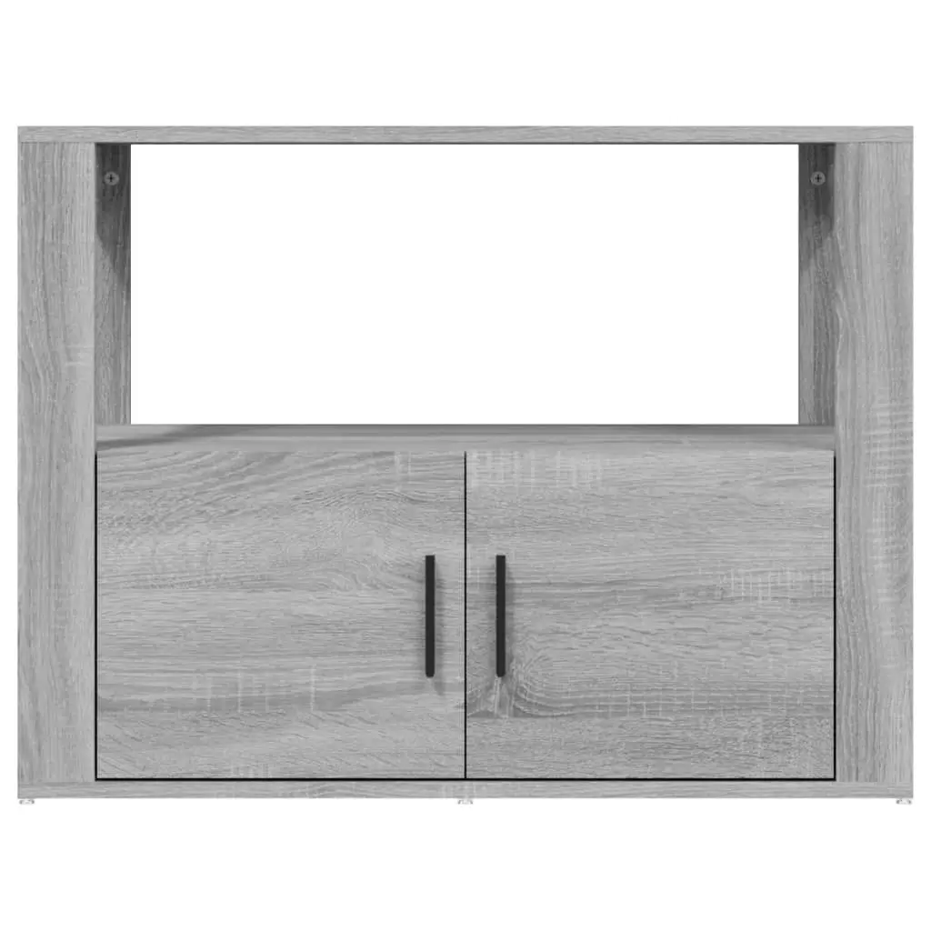 Sideboard Grey Sonoma 80x30x60 cm Engineered Wood 819458