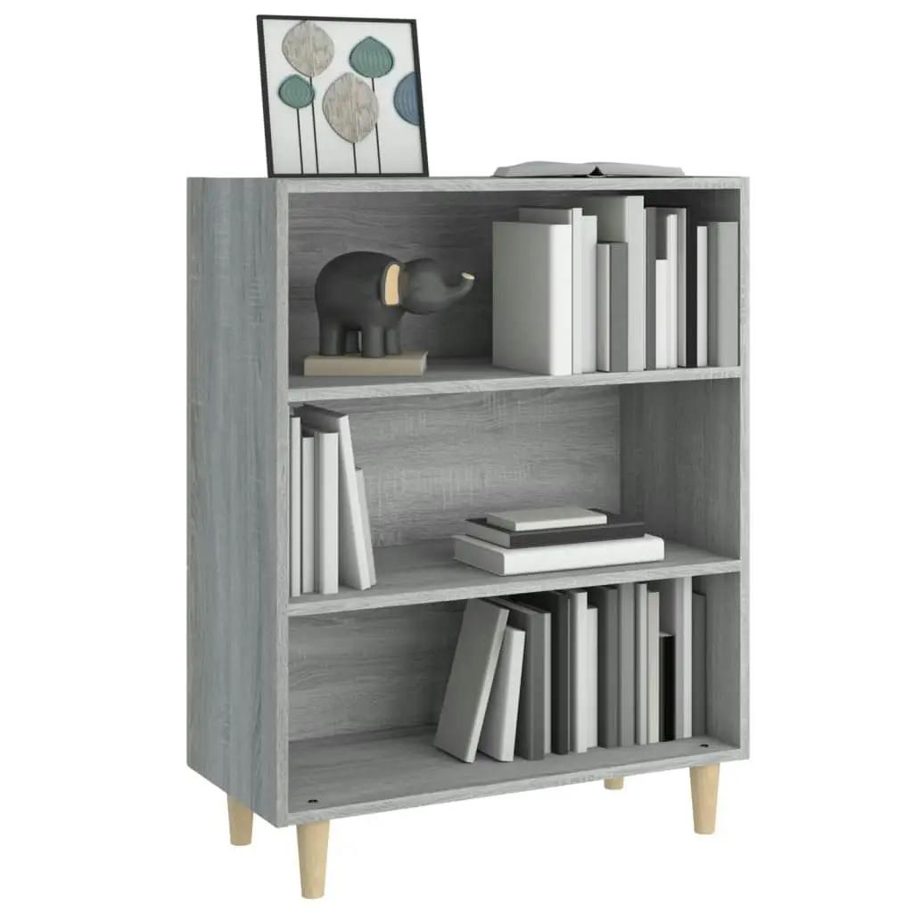 Sideboard Grey Sonoma 69.5x32.5x90 cm Engineered Wood 817376