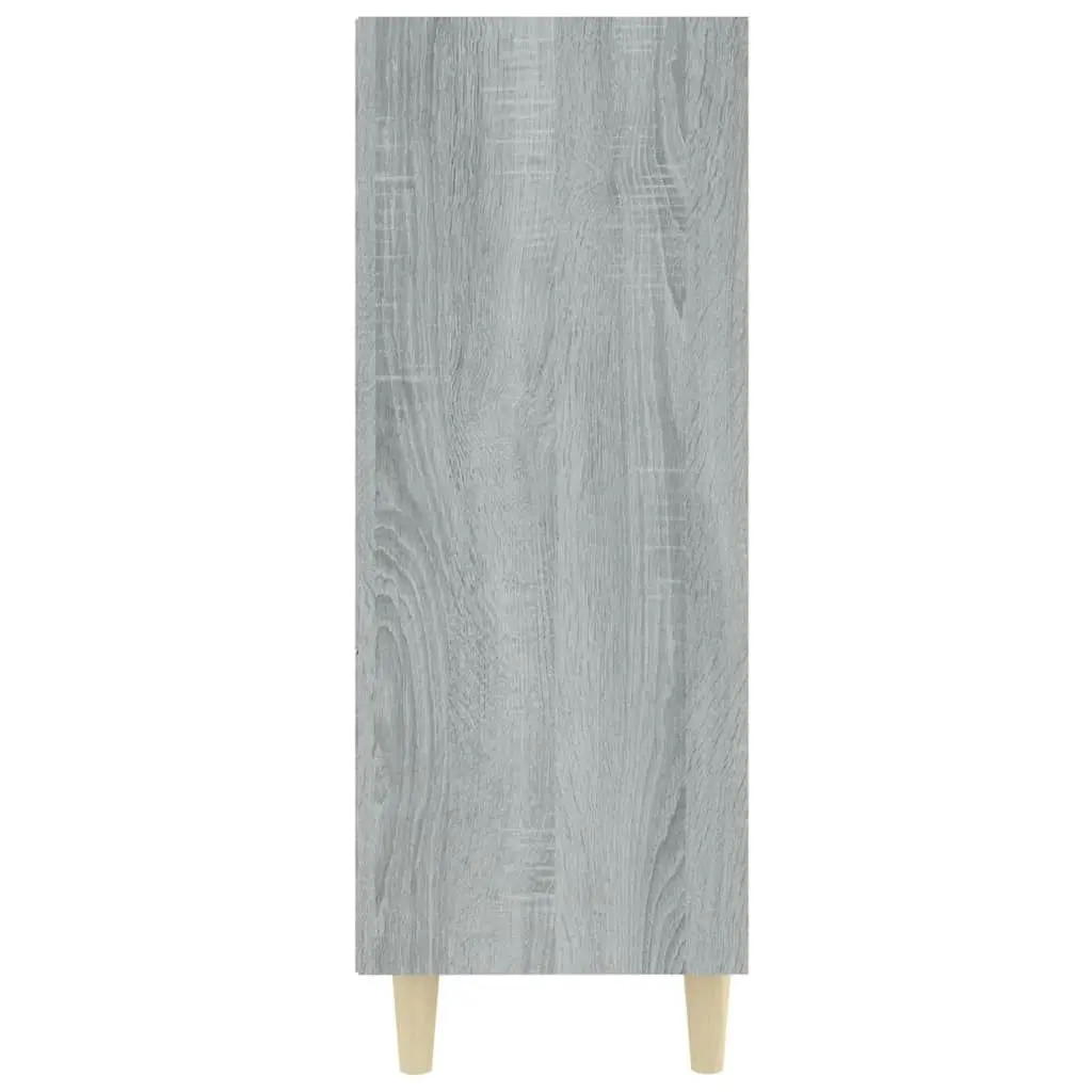 Sideboard Grey Sonoma 69.5x32.5x90 cm Engineered Wood 817376