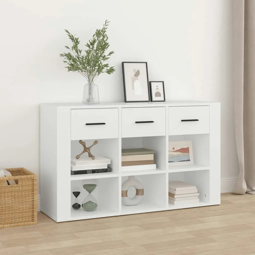 Sideboard White 100x30x59.5 cm Engineered Wood 821004