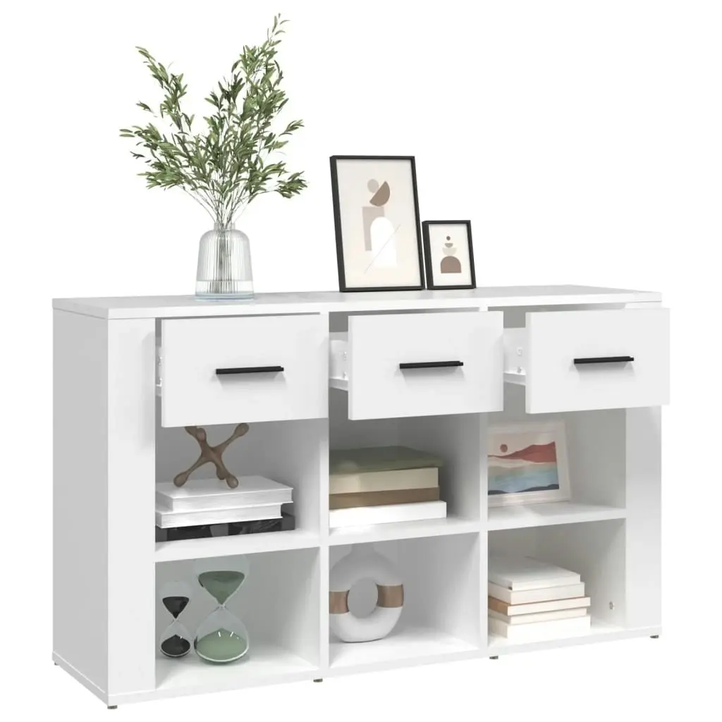 Sideboard White 100x30x59.5 cm Engineered Wood 821004