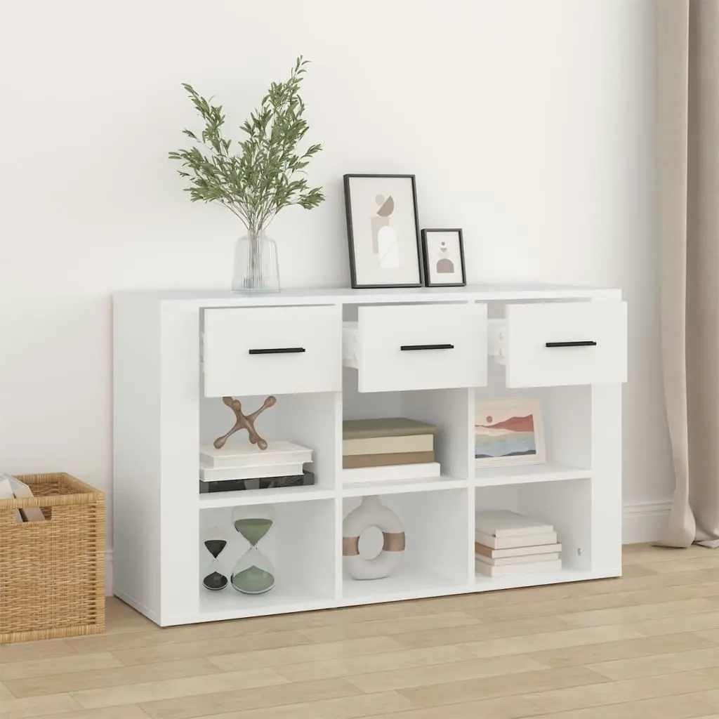 Sideboard White 100x30x59.5 cm Engineered Wood 821004