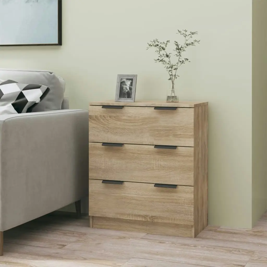 Sideboard Sonoma Oak 60x30x70 cm Engineered Wood 811073