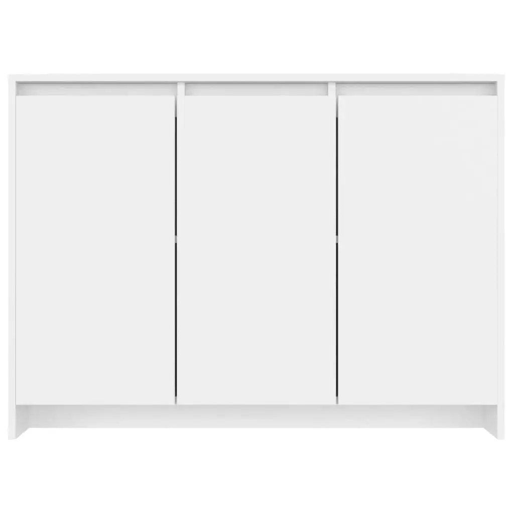 Sideboard White 102x33x75 cm Engineered Wood 809773