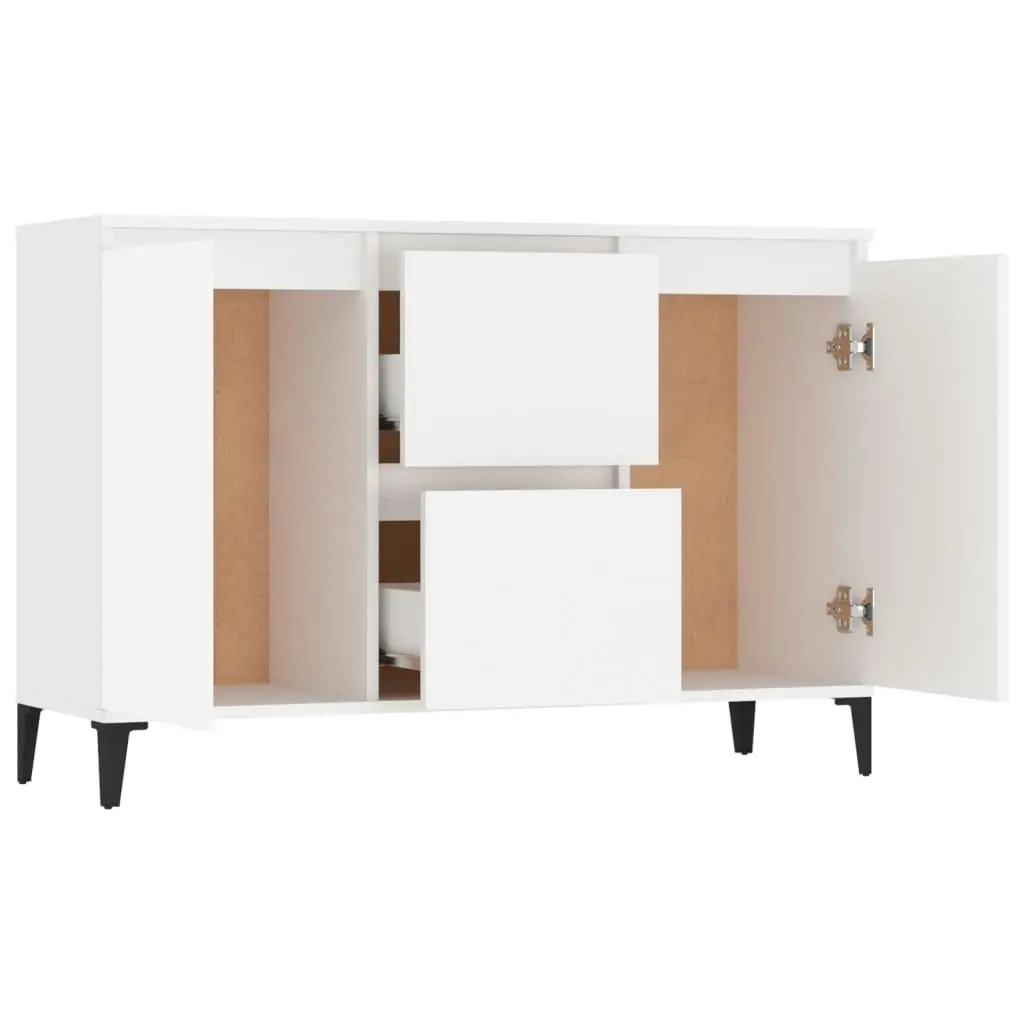 Sideboard White 104x35x70 cm Engineered Wood 806112