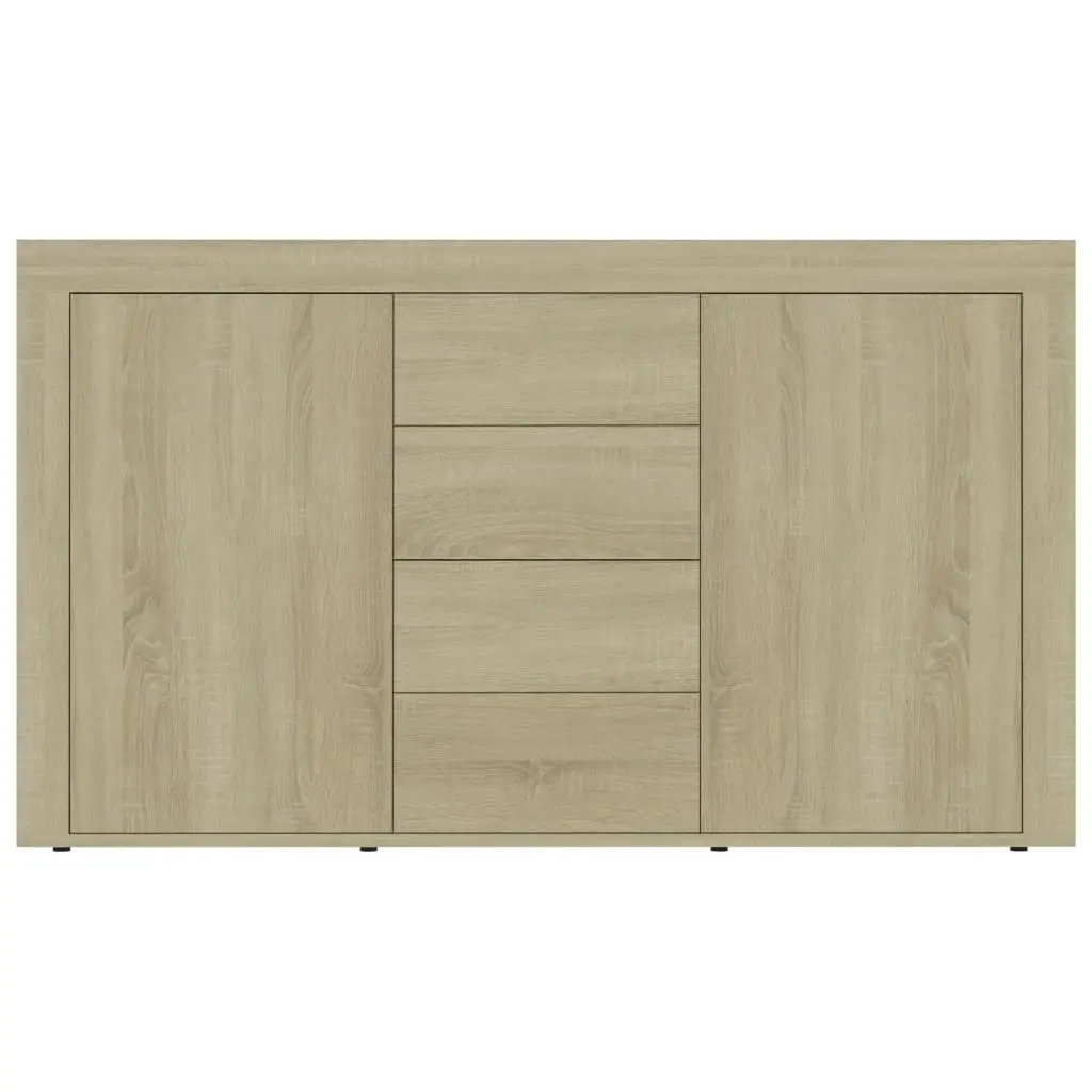 Sideboard Sonoma Oak 120x36x69 cm Engineered Wood 801844