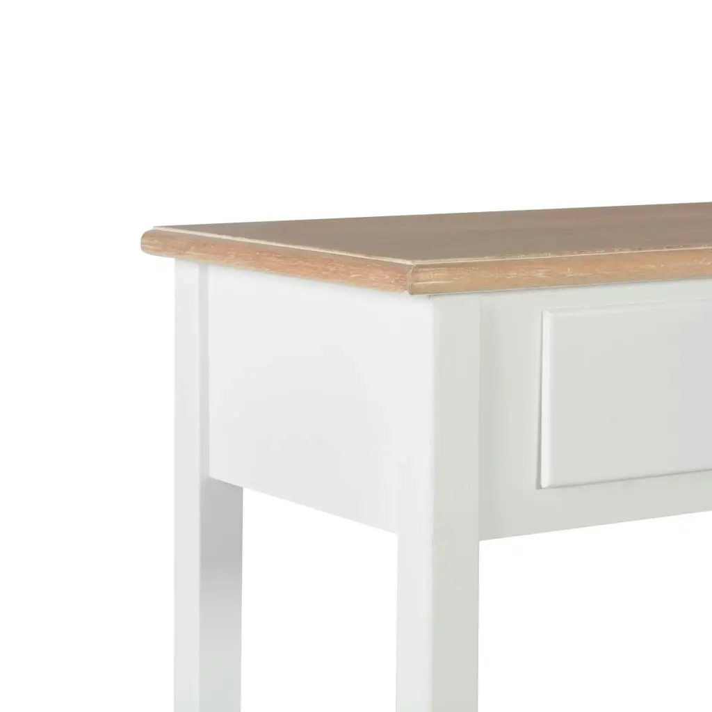 Sideboard White 110x35x80 cm MDF 280029