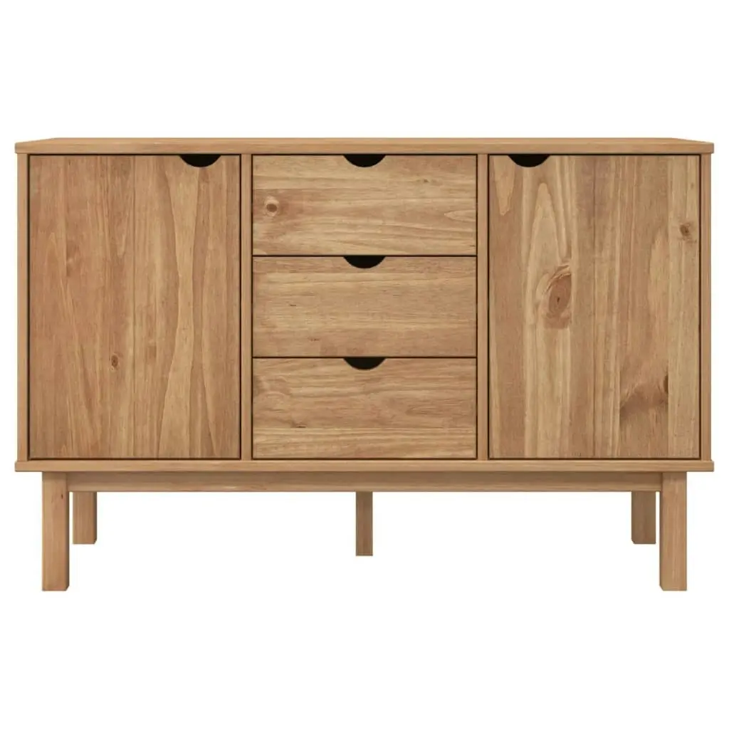 Sideboard OTTA 113.5x43x73 cm Solid Wood Pine 348591