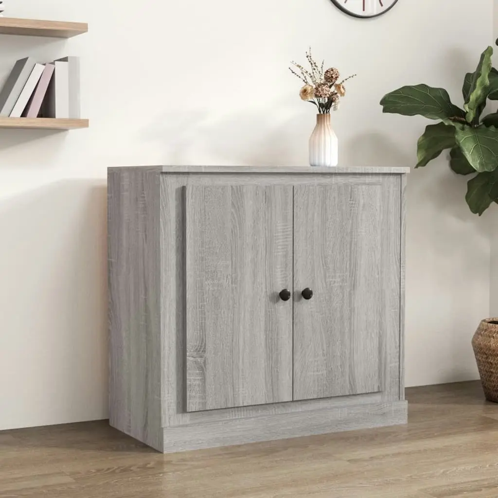 Sideboard Grey Sonoma 70x35.5x67.5 cm Engineered Wood 816190