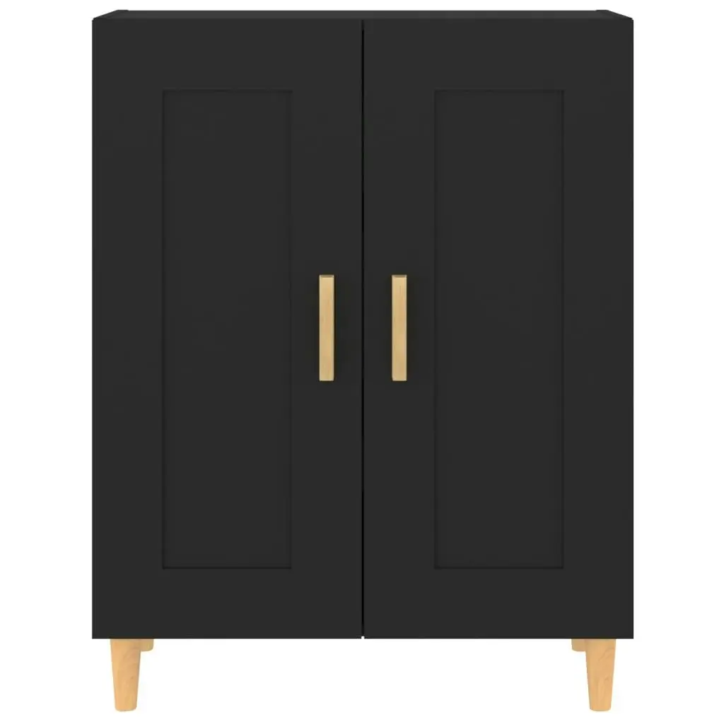 Sideboard Black 69.5x34x90 cm Engineered Wood 812133