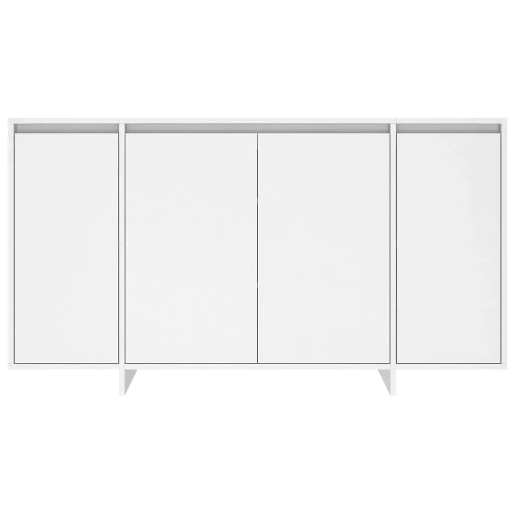 Sideboard White 135x41x75 cm Engineered Wood 809593