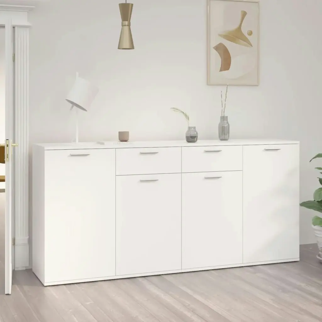 Sideboard White 160x36x75 cm Engineered Wood 3074927