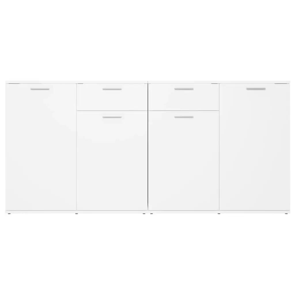 Sideboard White 160x36x75 cm Engineered Wood 3074927