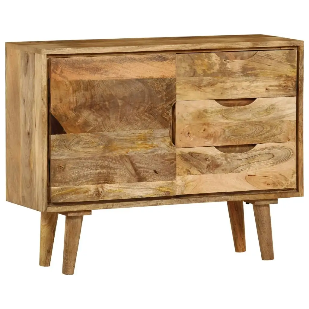 Sideboard Solid Mango Wood 90x30x69 cm 246789