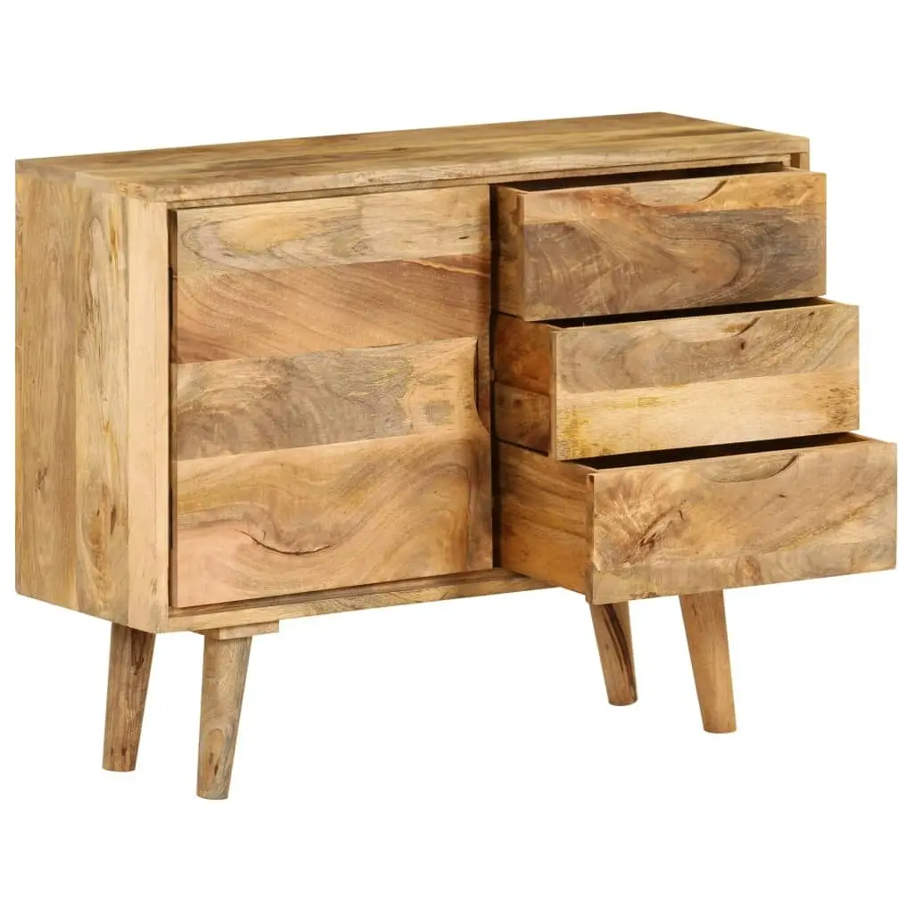 Sideboard Solid Mango Wood 90x30x69 cm 246789