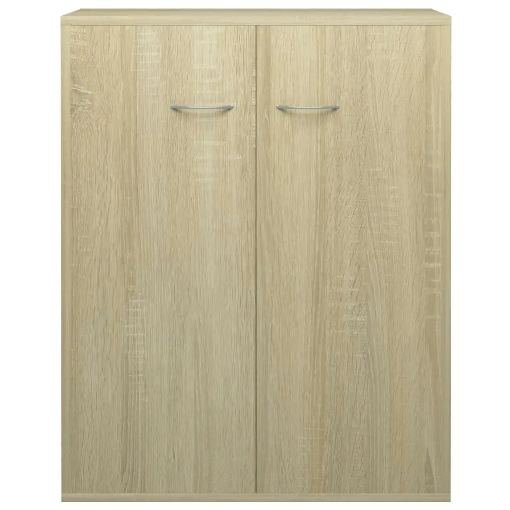 Sideboard Sonoma Oak 60x30x75 cm Engineered Wood 800732