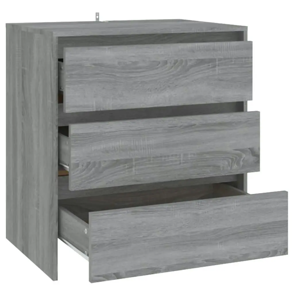 Sideboard Grey Sonoma 70x41x75 cm Engineered Wood 813006