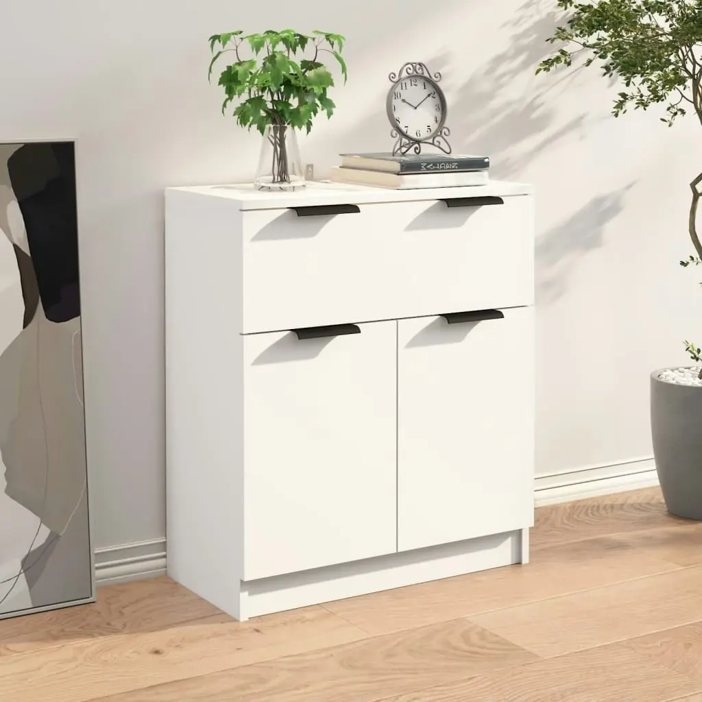 Sideboard White 60x30x70 cm Engineered Wood 811088