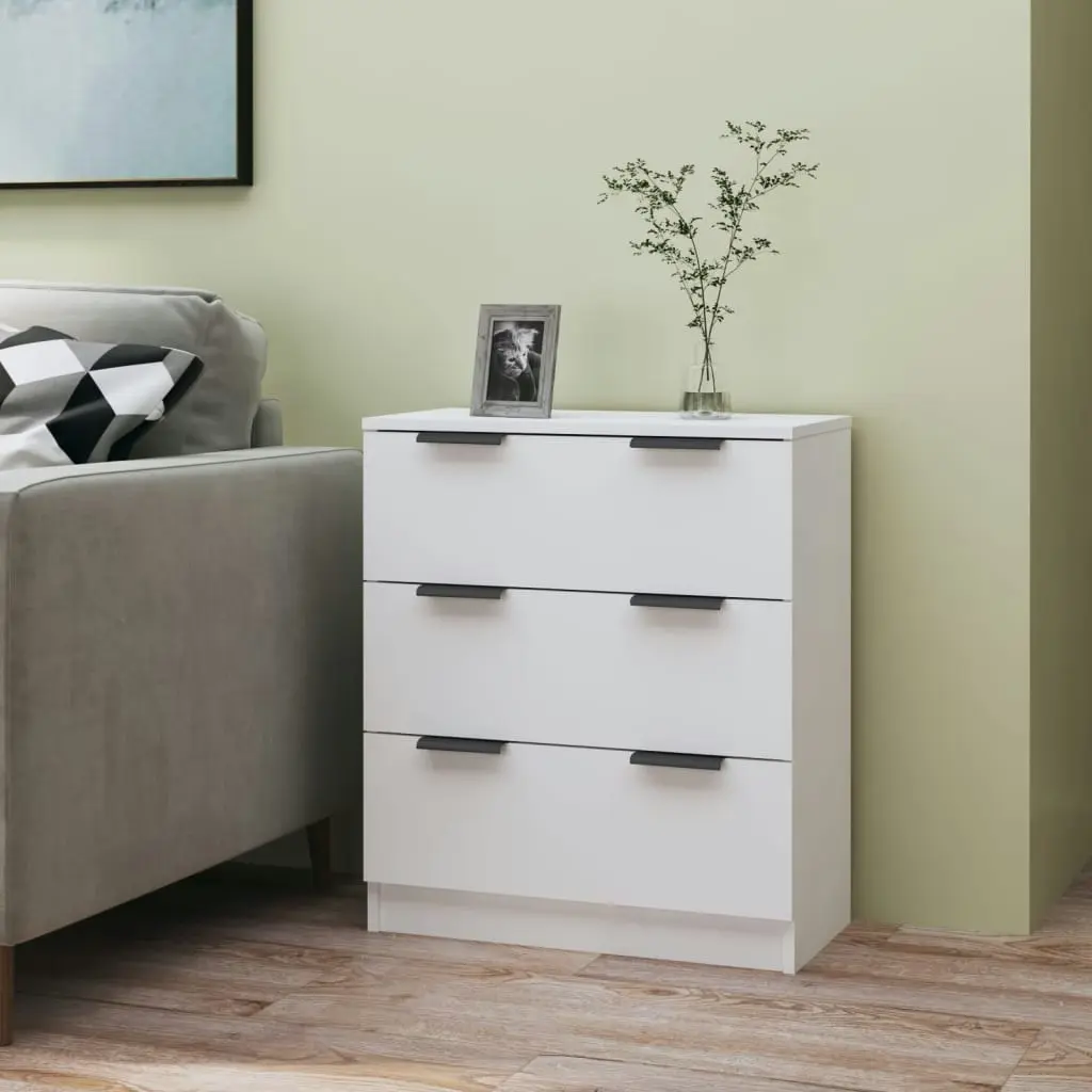 Sideboard White 60x30x70 cm Engineered Wood 811070