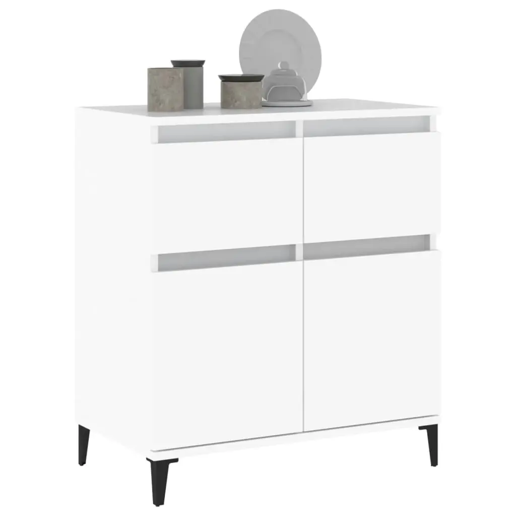 Sideboard White 60x35x70 cm Engineered Wood 819684