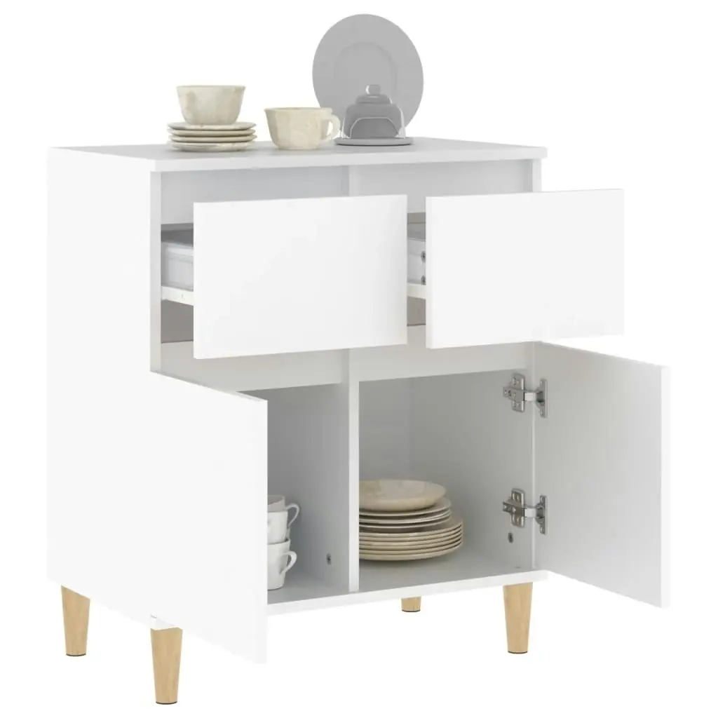 Sideboard White 60x35x70 cm Engineered Wood 819676