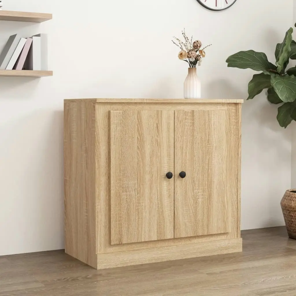 Sideboard Sonoma Oak 70x35.5x67.5 cm Engineered Wood 816187