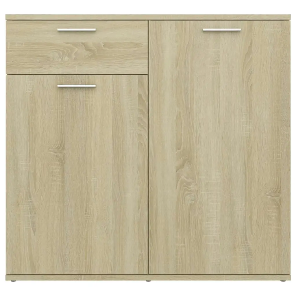 Sideboard Sonoma Oak 80x36x75 cm Engineered Wood 805773