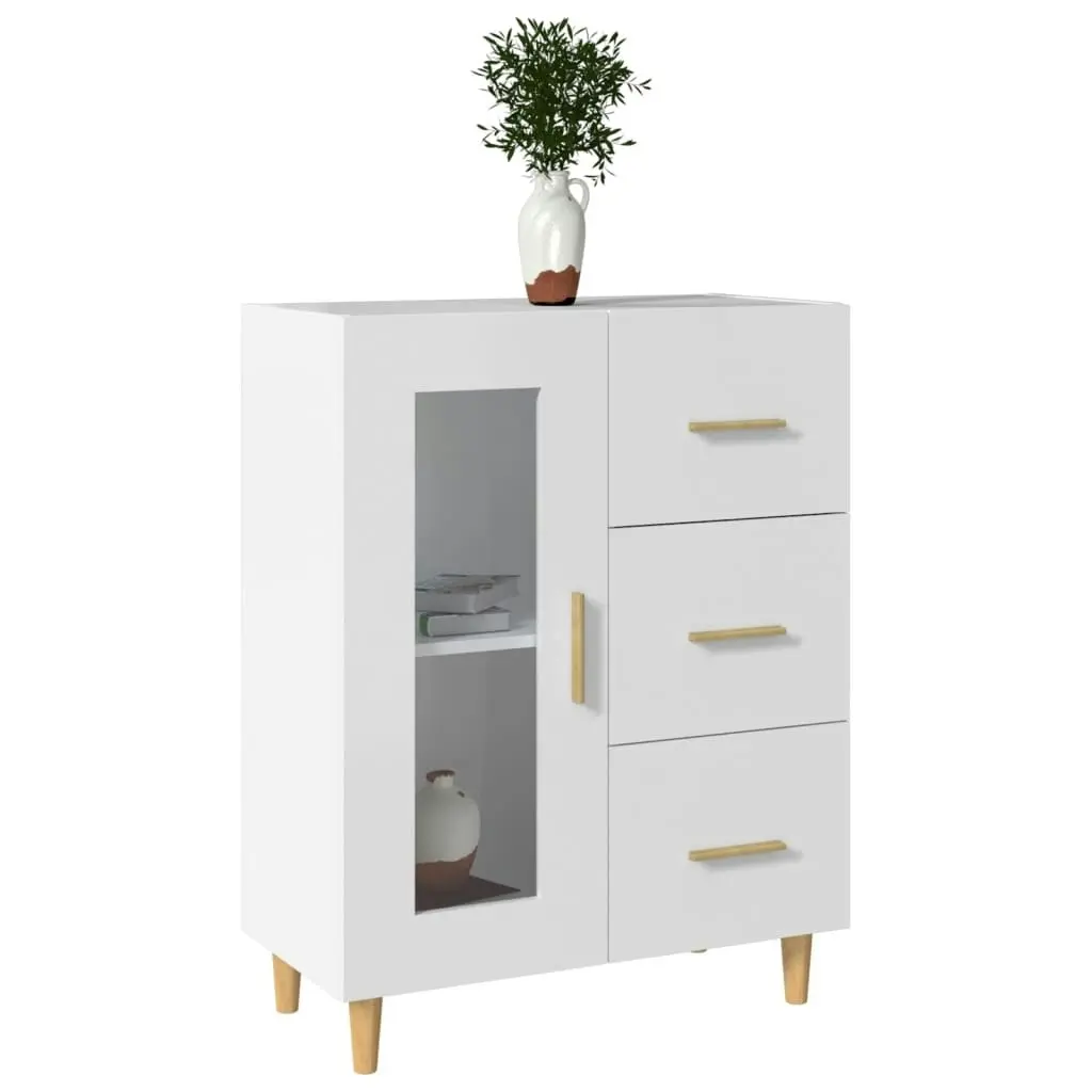 Sideboard White 69.5x34x90 cm Engineered Wood 812204