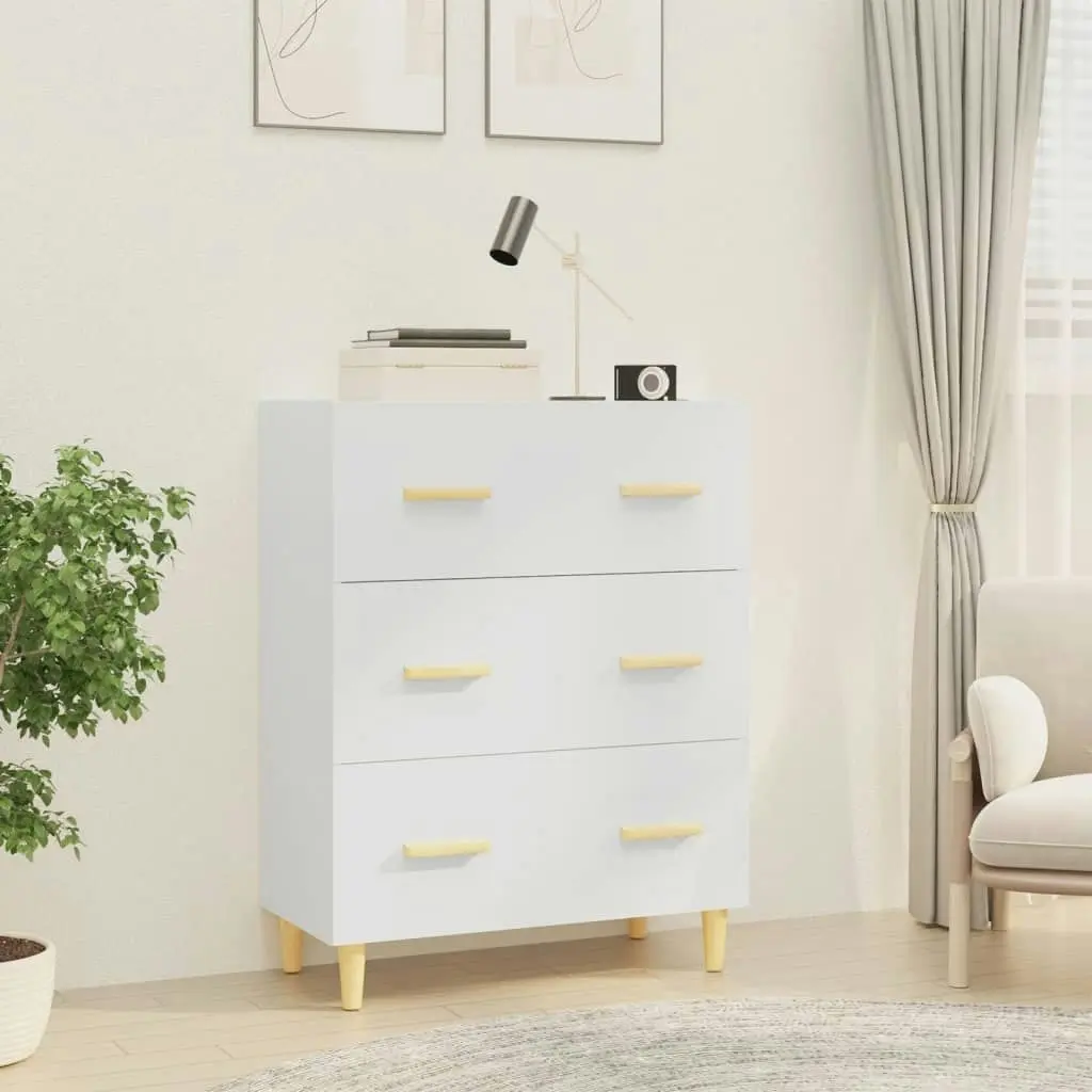 Sideboard White 70x34x90 cm Engineered Wood 812150