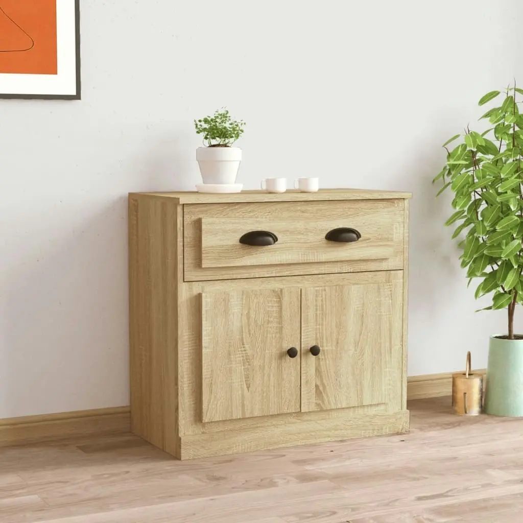 Sideboard Sonoma Oak 70x35.5x67.5 cm Engineered Wood 816427