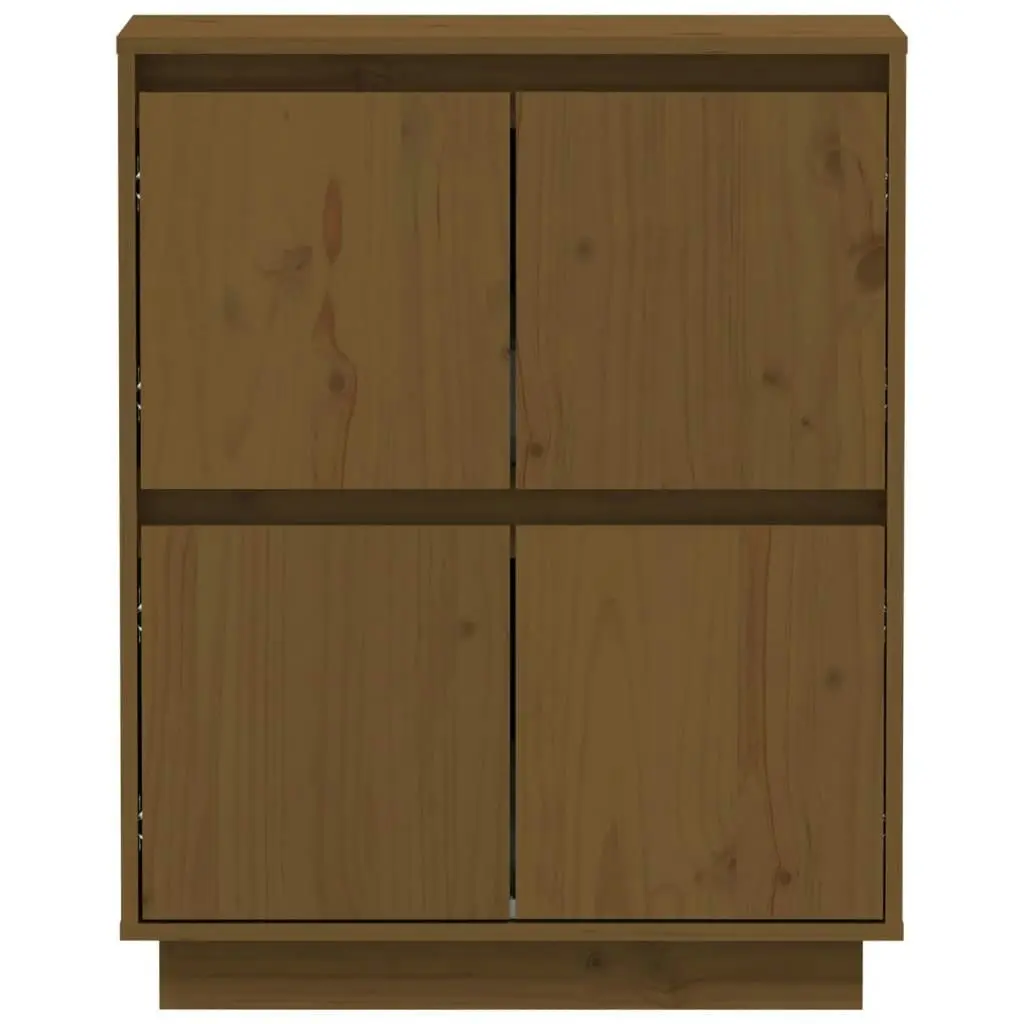 Sideboard Honey Brown 60x34x75 cm Solid Wood Pine 813378