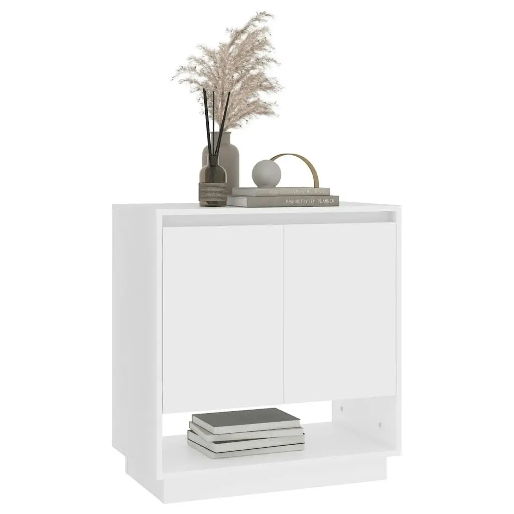 Sideboard White 70x41x75 cm Engineered Wood 809539