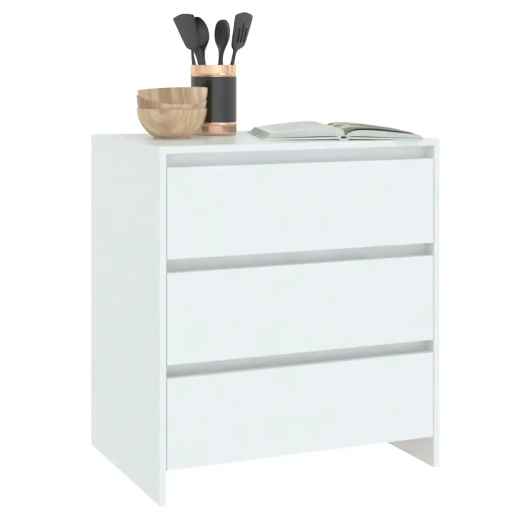 Sideboard White 70x41x75 cm Engineered Wood 809746