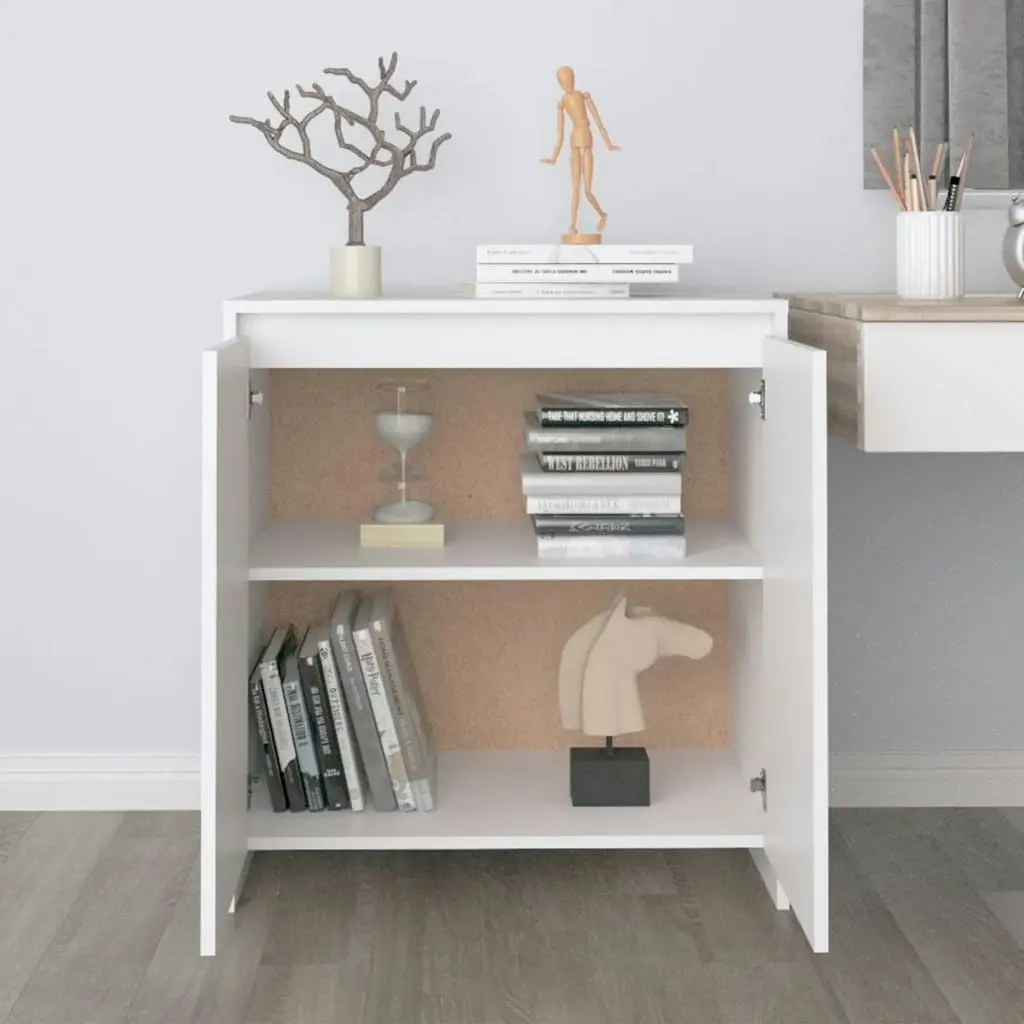 Sideboard White 70x41x75 cm Engineered Wood 809737